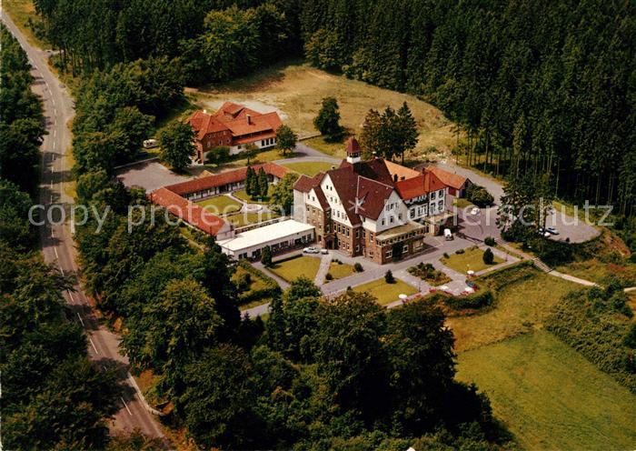 Dassel Solling Fliegeraufnahme CVJM Erholungsheim Tagungsstaette