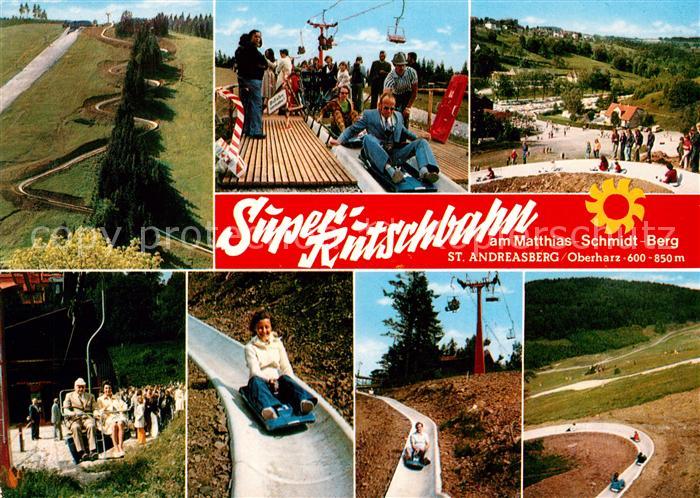 Andreasberg Harz St Matthias Schmidt Berg Sommerrodelbahn