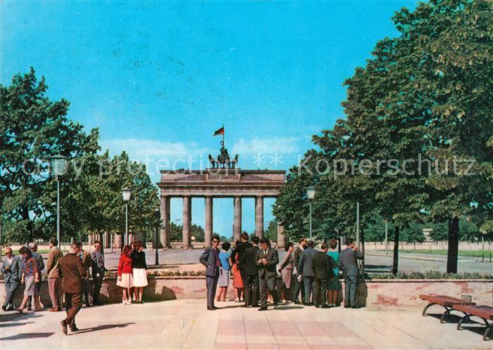 BERLIN DE Brandenburger Tor Pariser Platz
