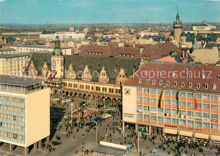 LEIPZIG Sachsen Rathaus Messehaus