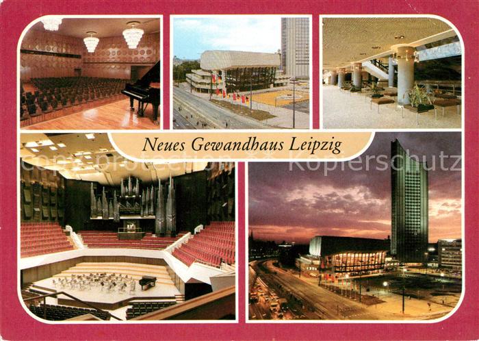 LEIPZIG Sachsen Gewandhaus Foyer Universitaet Saal