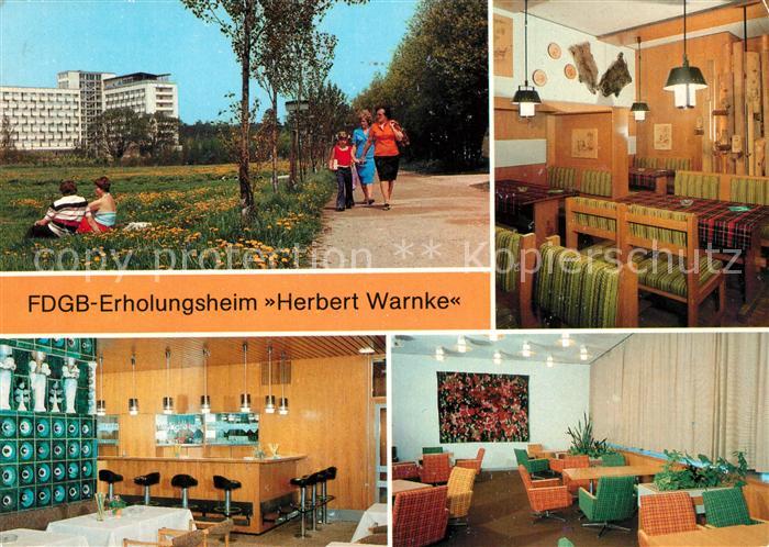 Klink Waren FDGB Erholungsheim Dachcafe