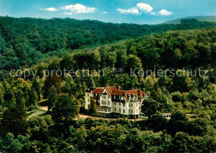 Hedemuenden Erholungsheim Haus der Heimat Flugaufnahme