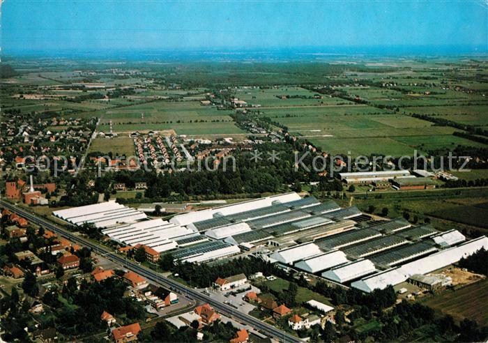 Wiesmoor Fliegeraufnahme Gaertnerei