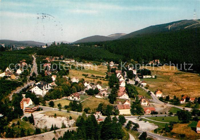 Hahnenklee-Bockswiese Harz Fliegeraufnahme