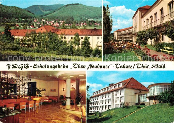 Tabarz FDGB Erholungsheim Theo Neubauer Tanzbar Bettenhaus