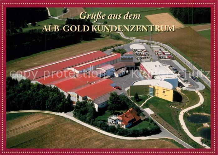Trochtelfingen Hohenzollern Fliegeraufnahme Alb Gold Kundenzentrum Nudelfabrik