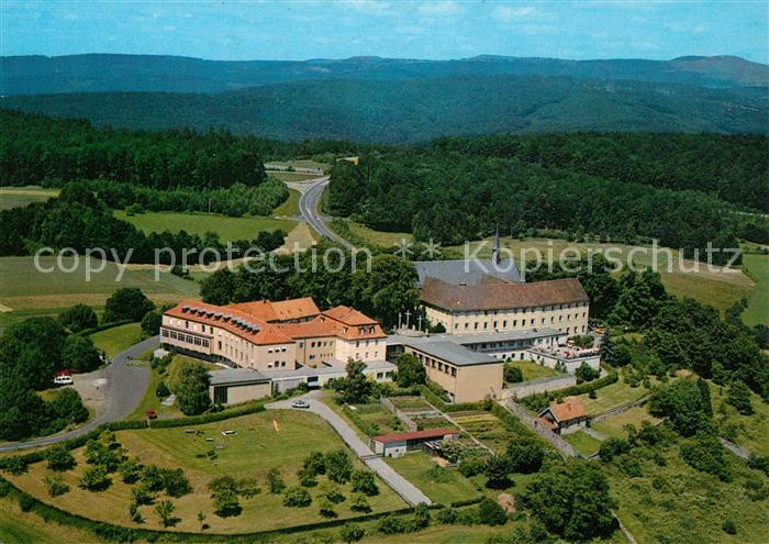 Bad Brueckenau Fliegeraufnahme Jugendhaus Volkersberg Katholische Landvolkshochs