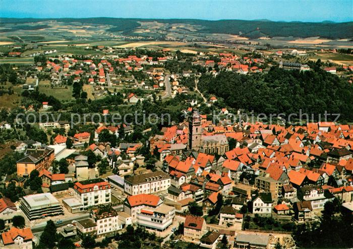 Bad Wildungen Fliegeraufnahme