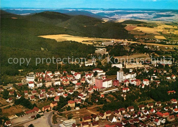 Bad Wildungen Fliegeraufnahme