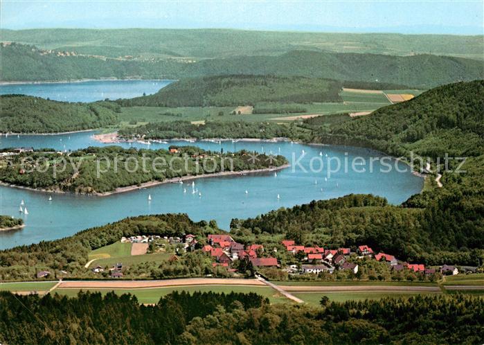 Bringhausen Fliegeraufnahme Scheid Edersee
