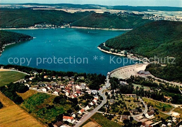 Edertalsperre Fliegeraufnahme