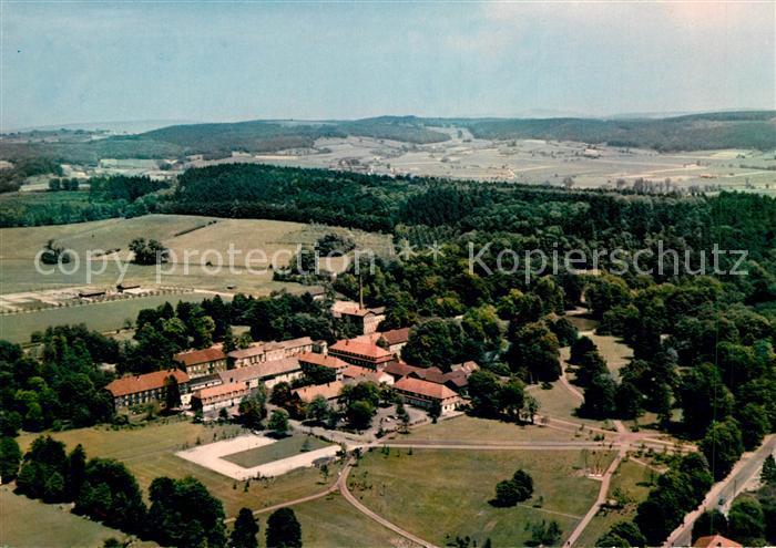 Driburg Bad Fliegeraufnahme Kurhaeuser