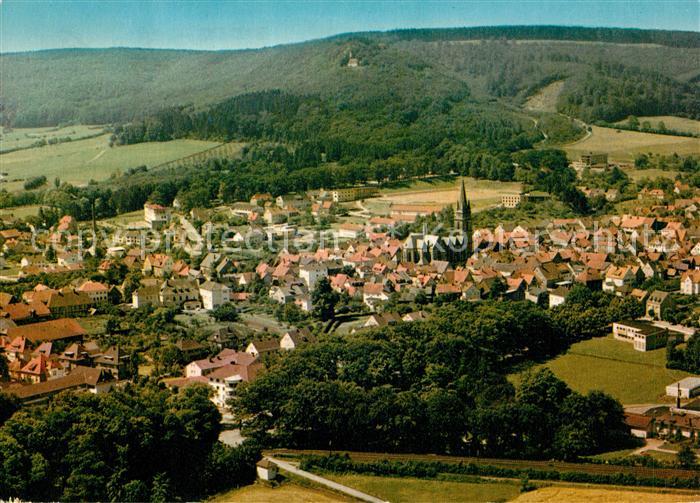 Driburg Bad Fliegeraufnahme Kirche