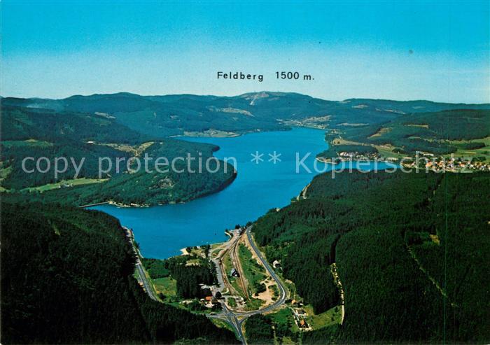 Schluchsee Fliegeraufnahme Feldberg