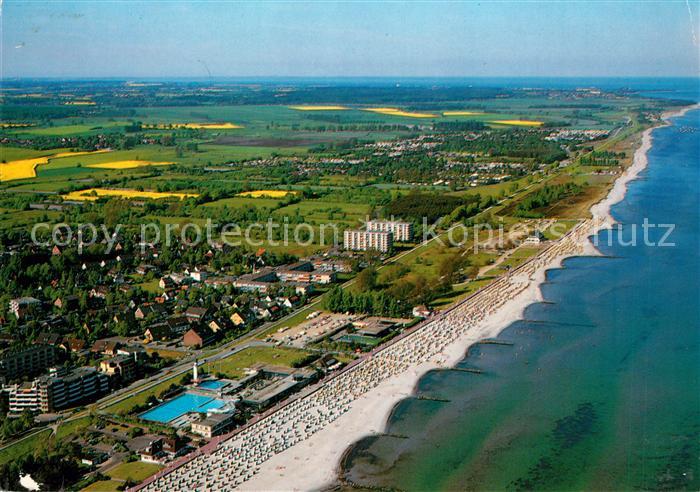 Groemitz Ostseebad Fliegeraufnahme Stand Schwimmbad