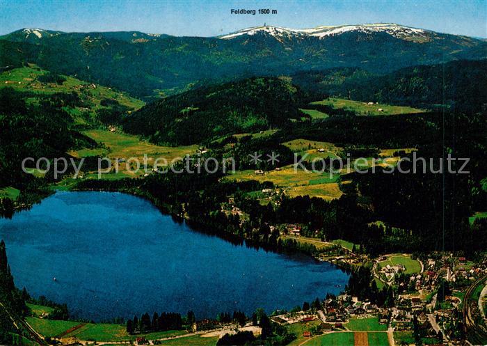 Titisee Fliegeraufnahme Feldberg