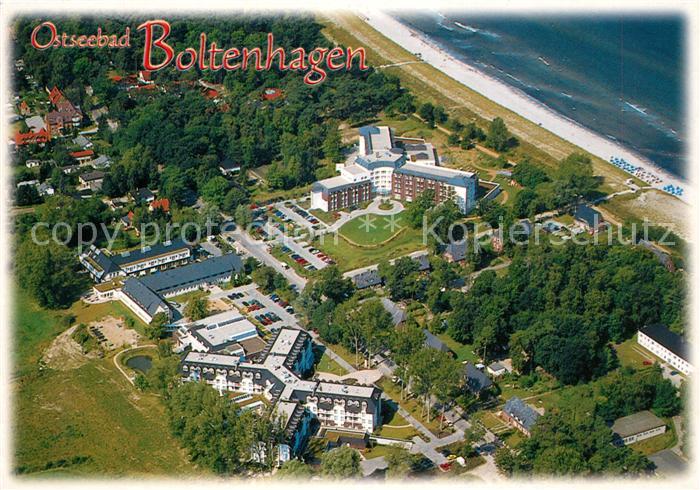 Boltenhagen Ostseebad Fliegeraufnahme Strandklinik