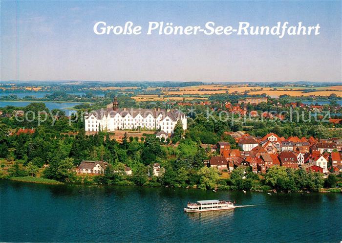 Ploen See Fliegeraufnahme Ploener See Rundfahrt