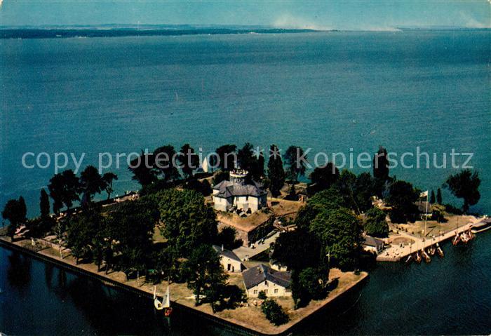 Insel Wilhelmstein Fliegeraufnahme Steinhuder Meer