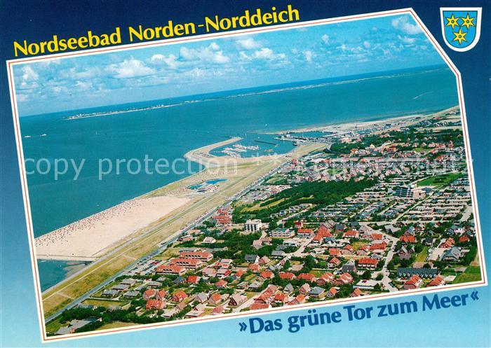 Norden Norddeich Ostfriesland Fliegeraufnahme