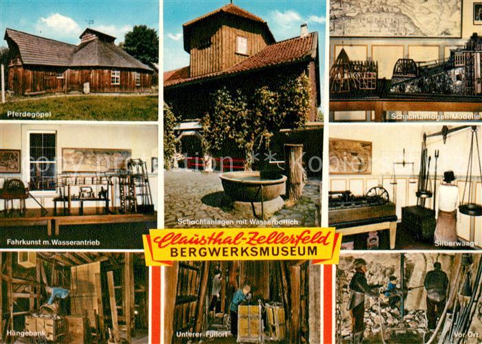 Clausthal-Zellerfeld Bergwerksmuseum Pferdegoepel Silberwaag