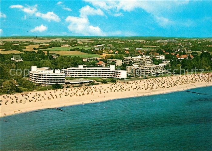 Groemitz Ostseebad Fliegeraufnahme Strandbad