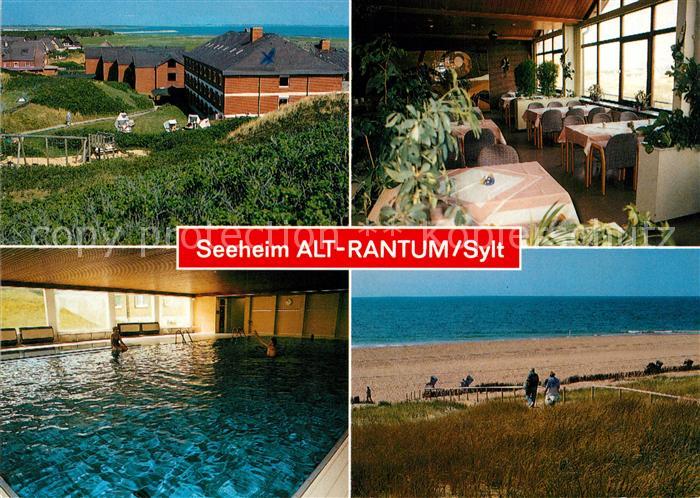 Rantum Sylt Seeheim Schwimmbad Strand