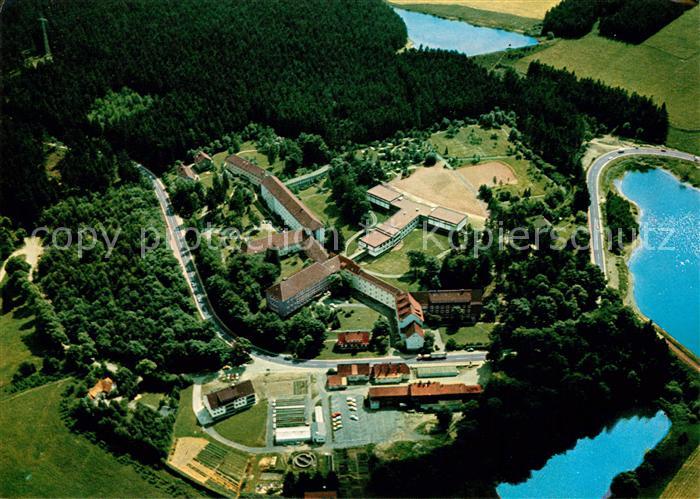 Clausthal-Zellerfeld Fliegeraufnahme Kurklinik Erbprinzentanne