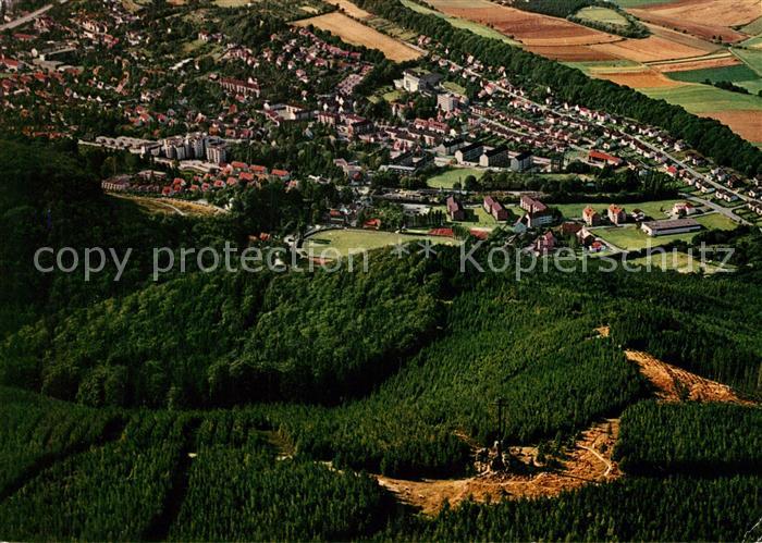 Harzburg Bad Fliegeraufnahme Kreuz des Ostens