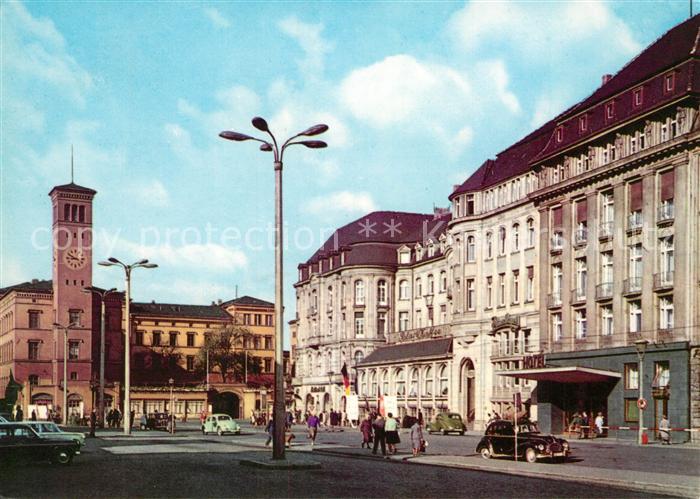 Erfurt Bahnhofsplatz Interhotel Erfurter Hof