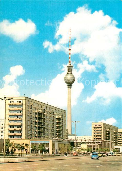 BERLIN  DE Karl Marx Allee Fernsehturm
