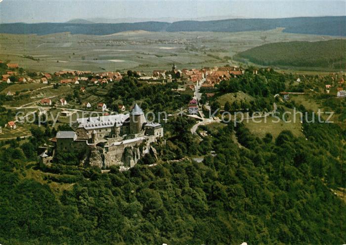 Waldeck Edersee Schloss Fliegeraufnahme