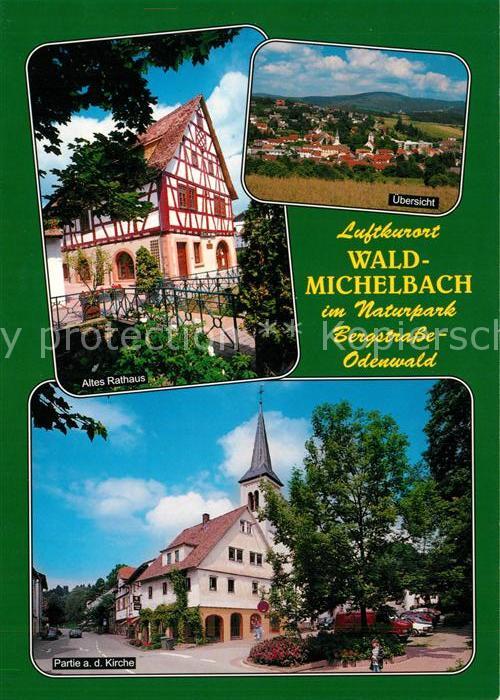 Waldmichelbach Altes Rathaus Kirche