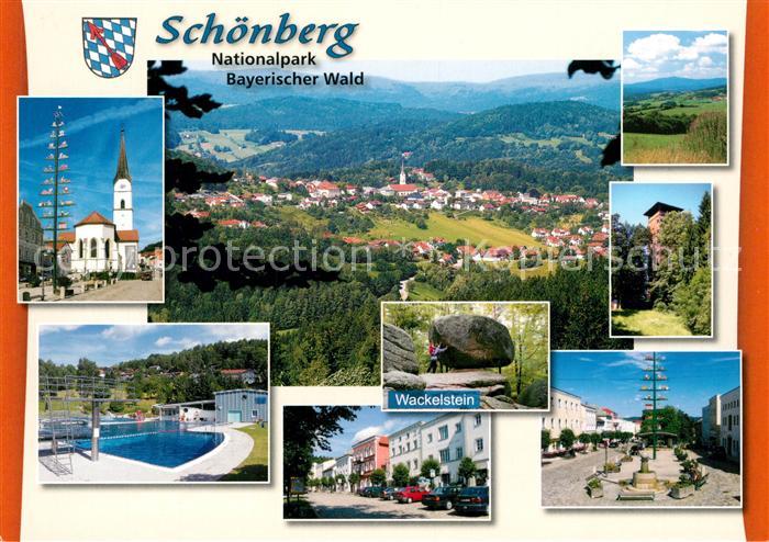Schoenberg Bayerischer Wald Ortsansichten Wackelstein