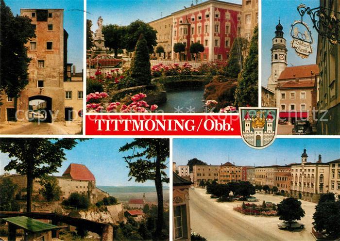 Tittmoning Salzach Ortsansichten