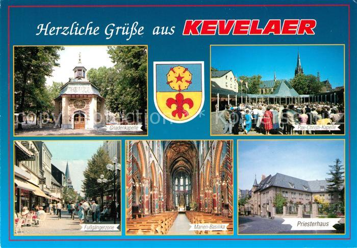 Kevelaer Priesterhaus Pax-Christi-Kapelle Marien-Basilika Gnadenkapelle