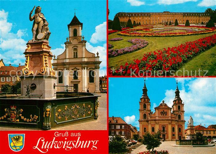 Ludwigsburg Wuerttemberg Ortsansichten
