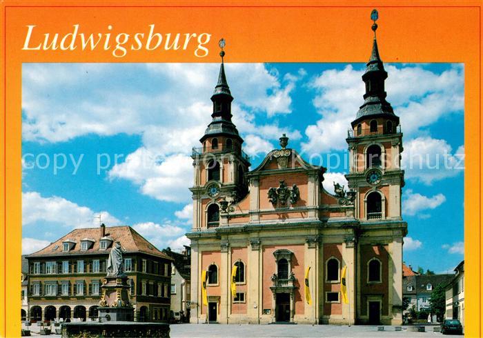 Ludwigsburg Wuerttemberg Evangelische Stadtkirche