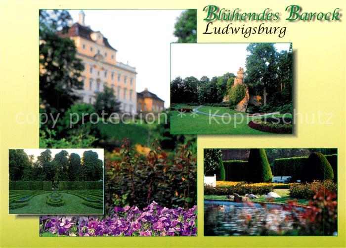 Ludwigsburg Wuerttemberg Bluehendes Barock