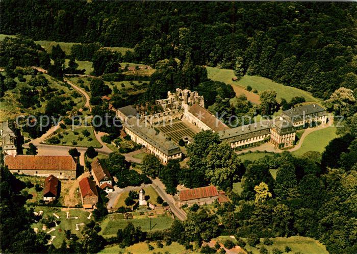 Lich Hessen Kloster Arnsburg Fliegeraufnahme