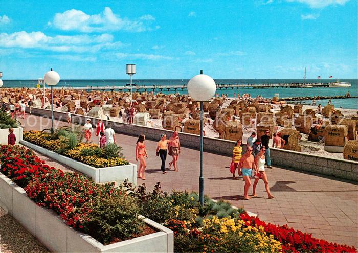 Groemitz Ostseebad Strandpromenade
