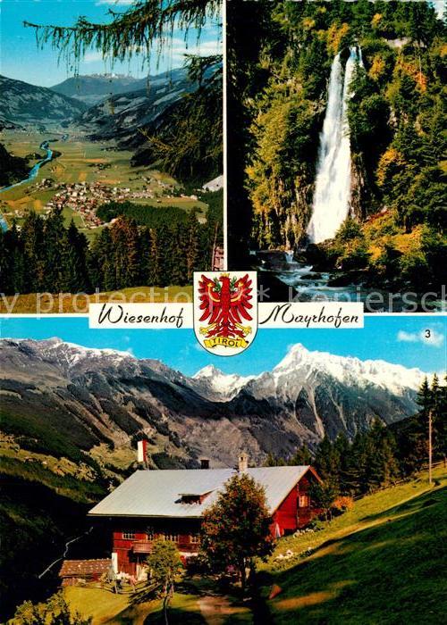 Mayrhofen Zillertal Wiesenhof Stilluppklamm-Wasserfall Brandberg-Kolm
