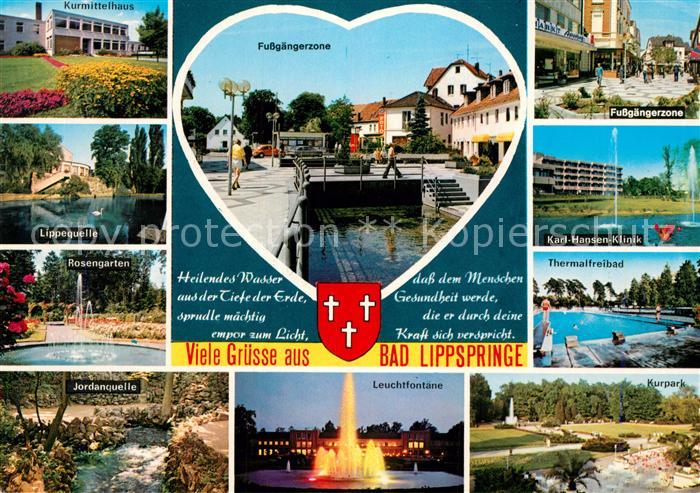 Bad Lippspringe Kurmittelhaus Karl-Hansen-Klinik Jordanquelle Thermalfreibad