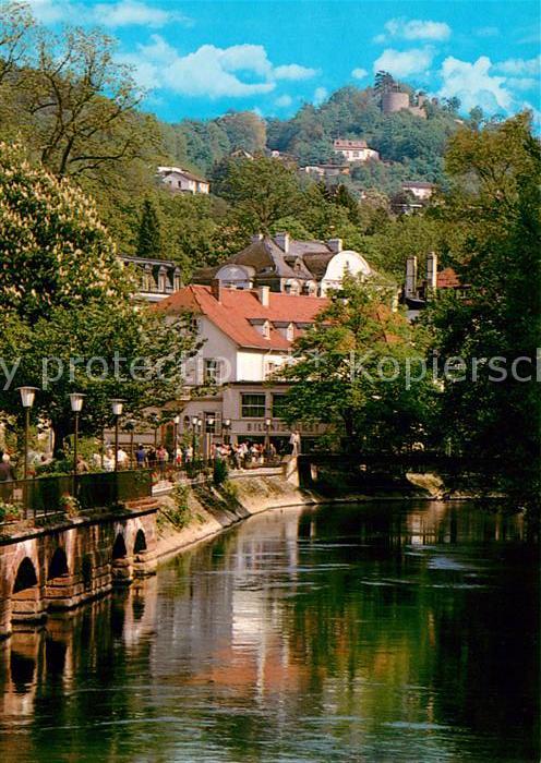 Bad Kissingen Kurpromenade Burgruine Bodenlaube