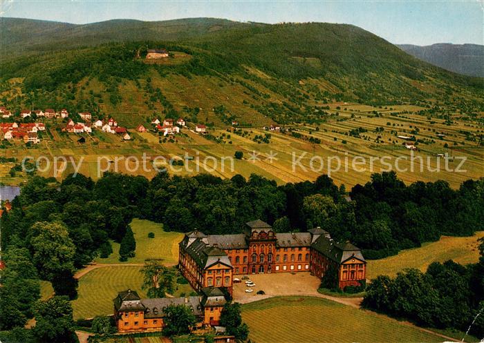 Kleinheubach Schloss Loewenstein Fliegeraufnahme