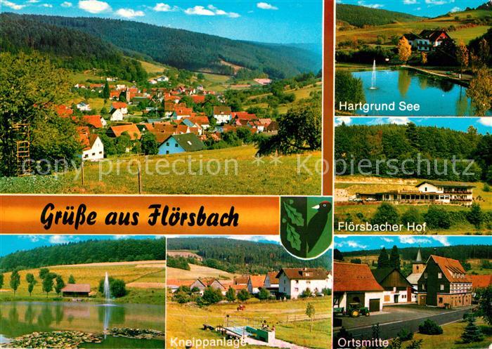 Floersbach Hartgrund See Floersbacher Hof Kneippanlage