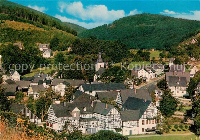 Oberkirchen Sauerland Teilansicht