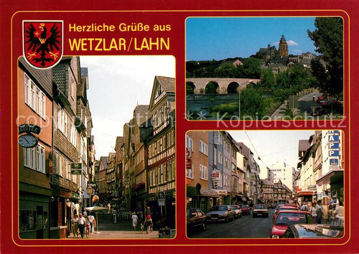 Wetzlar Lahnstrasse Dom Langgasse Alte Lahnbruecke