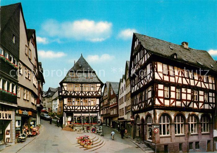 Wetzlar Eisenmarkt Wertherhaus Alte Muenz